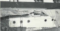 Dækket nødtøftig af og så tog vi på juleferie